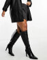 Фото #2 товара ASOS DESIGN Curve Cancun knee high boots in black