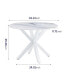 Фото #5 товара 5-Piece Mid-Century Dining Set with White Table