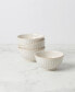 French Perle Groove All-Purpose Bowls, Set Of 4