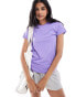 Polo Ralph Lauren t-shirt with logo in purple Reines Flieder, M - EU 40-42 - фото #1