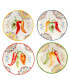 Фото #5 товара Sweet Spicy Dinnerware Set, 16 Piece