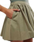 Фото #4 товара Women's Gaia Cotton Mini Skirt