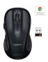 Logitech M510 - Laser - RF Wireless - Black