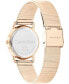 ფოტო #3 პროდუქტის Women's CK Feel Carnation Gold-Tone Stainless Steel Mesh Watch 30mm