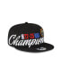 Фото #2 товара Men's Black Denver Nuggets 2023 NBA Finals Champions Locker Room 9FIFTY Snapback Hat