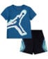 Фото #1 товара Toddler Boys Air Heat Map Graphic T-Shirt & Mesh Shorts, 2 Piece Set