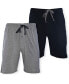 ფოტო #1 პროდუქტის Men's Knit Jam Shorts, Pack of 2