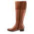Фото #4 товара Trotters Morgan T2262-215 Womens Brown Leather Zipper Knee High Boots