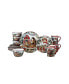 Фото #1 товара Homestead Christmas 16 Piece Dinnerware Set