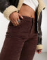 Cotton:On corduroy stretch bootleg jean in brown Коричневый, 32 - фото #4