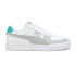 Фото #1 товара Puma Mapf1 Caven Lace Up Mens White Sneakers Casual Shoes 30769703