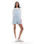 Mango oversized dungarees in light blue BLAU, XS - EU 34 - фото #1