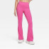 Фото #1 товара Women's Rib Flare Leggings - JoyLab Pink XL