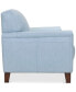 Фото #6 товара Ashlinn 81" Tufted Pastel Leather Sofa, Created for Macy's