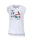 Women's White St. Louis Cardinals Greetings From T-shirt