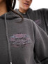 Фото #8 товара Reclaimed Vintage unisex rock graphic hoodie in charcoal