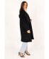 ფოტო #5 პროდუქტის Women's Mila Zip Front Long Coat