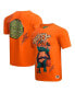 Men's and Women's Orange Teenage Mutant Ninja Turtles Mikey Defender Graphic T-shirt