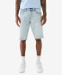 Men's Ricky Flap Fray Hem Shorts- 12" Inseam