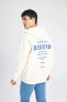 Фото #1 товара Oversize Fit Kapüşonlu Sweatshirt