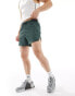 Nike Running Run Division 5 inch shorts in dark green