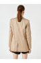 Фото #23 товара Куртка для женщин Koton Однокнопочная с карманами из хлопка