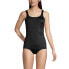 Фото #8 товара Women's DDD-Cup Chlorine Resistant Soft Cup Tugless Sporty One Piece Swimsuit
