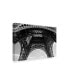 Фото #2 товара American School Under Eiffel Canvas Art - 37" x 49"