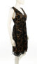 Max Studio Black And Beige Lace Knee Length Sleeveless Pull Over Dress Size S - фото #2