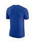 Фото #4 товара Men's Blue Philadelphia 76ers 2022/23 City Edition Essential Warmup T-shirt