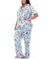 Фото #3 товара Пижама White Mark Tropical Pajama