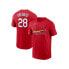 Фото #1 товара Men's St. Louis Cardinals Name and Number Player T-Shirt - Nolan Arenado