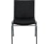 Фото #3 товара Hercules Series Heavy Duty Black Vinyl Fabric Stack Chair