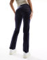 ONLY Alicia regular rise straight jeans in indigo blue