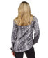 Фото #2 товара Women's Snakeskin-Print Tunic Top