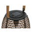 Фото #5 товара Солнечный светильник DKD Home Decor Коричневый Чёрный Бамбук ротанг 20 x 20 x 45 cm