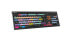 Фото #4 товара Logickeyboard Adobe After Effects CC Astra 2 - Full-size (100%) - USB - Scissor key switch - AZERTY - Black