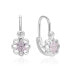 Фото #1 товара Silver girls earrings with zircons AGUC805DL