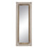 Wall mirror White Natural Crystal Mango wood MDF Wood Vertical 106,6 x 12,7 x 38 cm