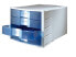 Фото #8 товара HAN Impuls - Plastic - Blue - Gray - C4 - 4 drawer(s) - Paper - 294 mm