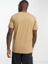 Фото #3 товара Selected Homme cotton t-shirt in beige