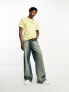 Vans mainframe left chest logo t-shirt in dusty yellow utility pack - Exclusive to Asos