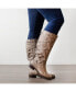 Фото #6 товара Women's Carly Wide Calf Boots