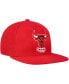 Фото #4 товара Men's Red Chicago Bulls Hardwood Classics MVP Team Ground 2.0 Fitted Hat