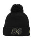 Фото #1 товара Men's Black Jimmie Johnson Cuffed Knit Hat with Pom