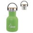 LAKEN Stainless Steel Bottle Basic Steel Bamboo