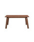 Фото #6 товара Ginny Dining Table, Walnut Finish