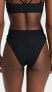 L*Space 293443 Women's Court Bikini Bottoms, Black, size S