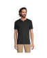Men's Short Sleeve Supima Jersey Henley T-Shirt