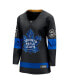 Фото #4 товара Women's Auston Matthews Black Toronto Maple Leafs Alternate Premier Breakaway Reversible Player Jersey